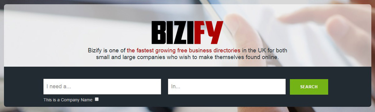 The new Bizify search!