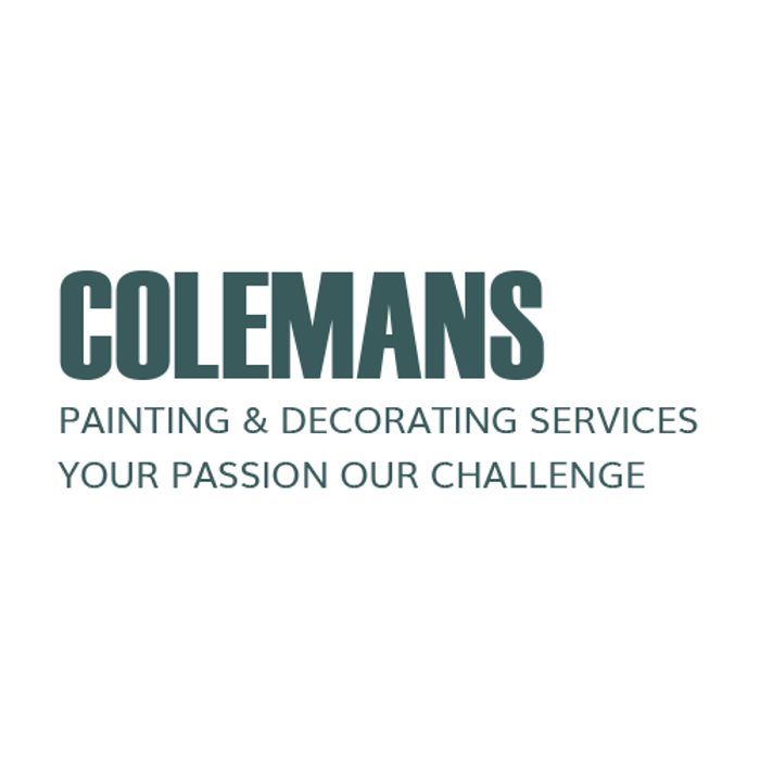 Logo of Colemans painting and decorating services