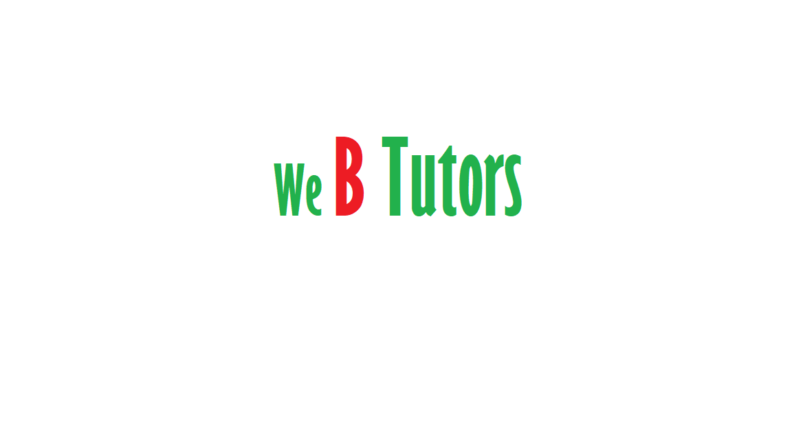 Logo of We B Tutors