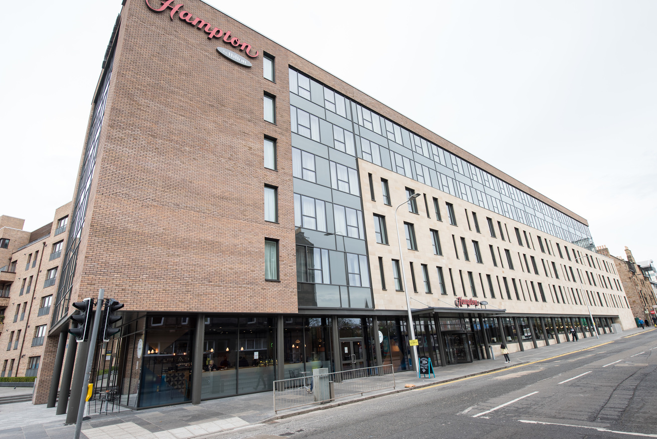 Logo of Hampton by Hilton Edinburgh West End