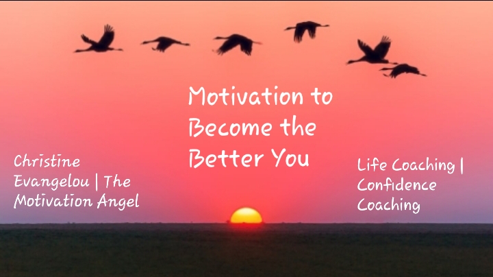 Logo of Christine Evangelou The Motivation Angel-Life Coach