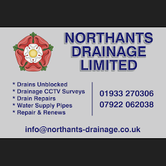 Logo of Northants Drainage Ltd Drain And Sewer Clearance In Wellingborough, Northamptonshire Logo of Northants Drainage Ltd Drain And Sewer Clearance In Wellingborough, Northamptonshire