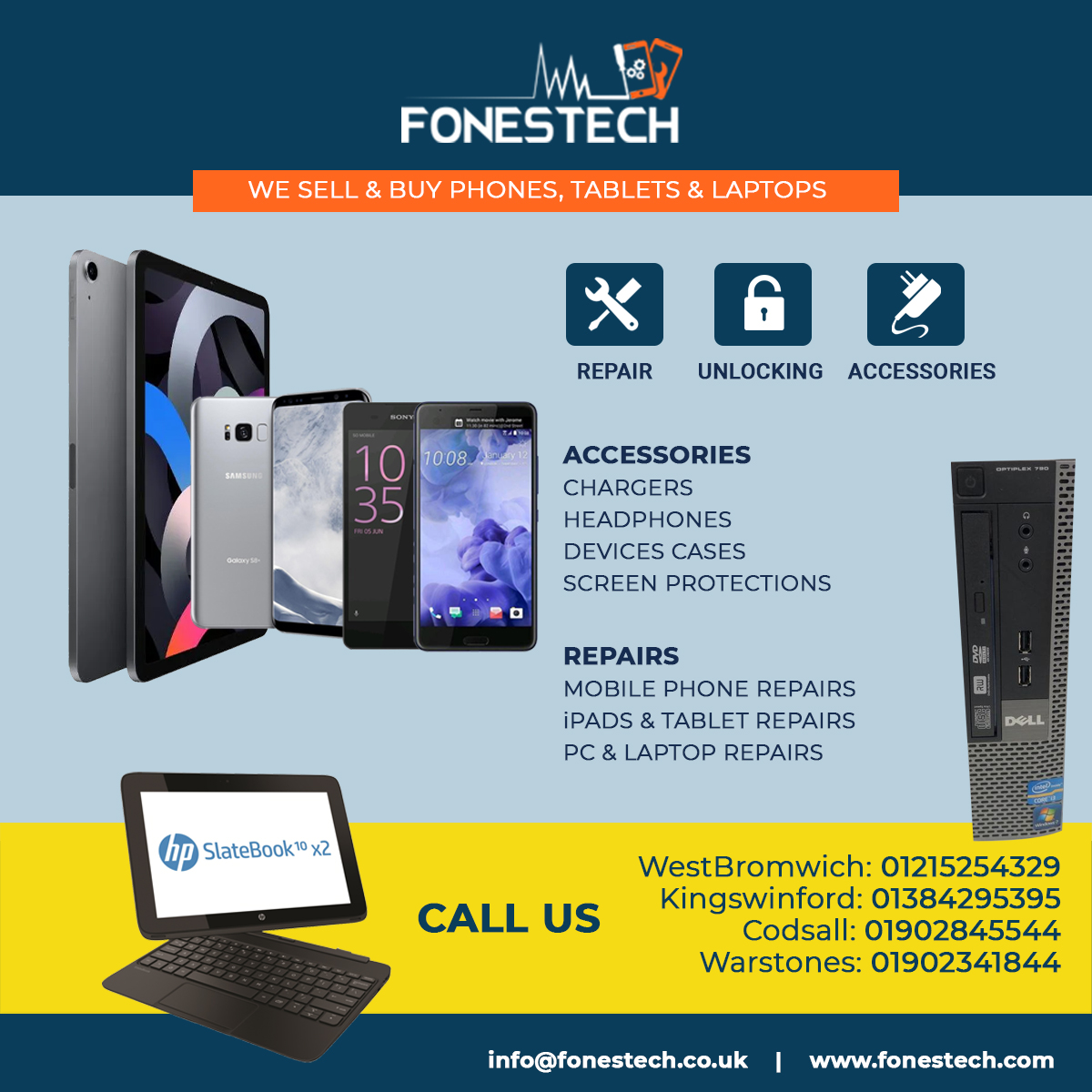 Logo of FonesTech West Bromwich Mobile Phone And Computer Repairs In West Bromwich Logo of FonesTech West Bromwich Mobile Phone And Computer Repairs In West Bromwich