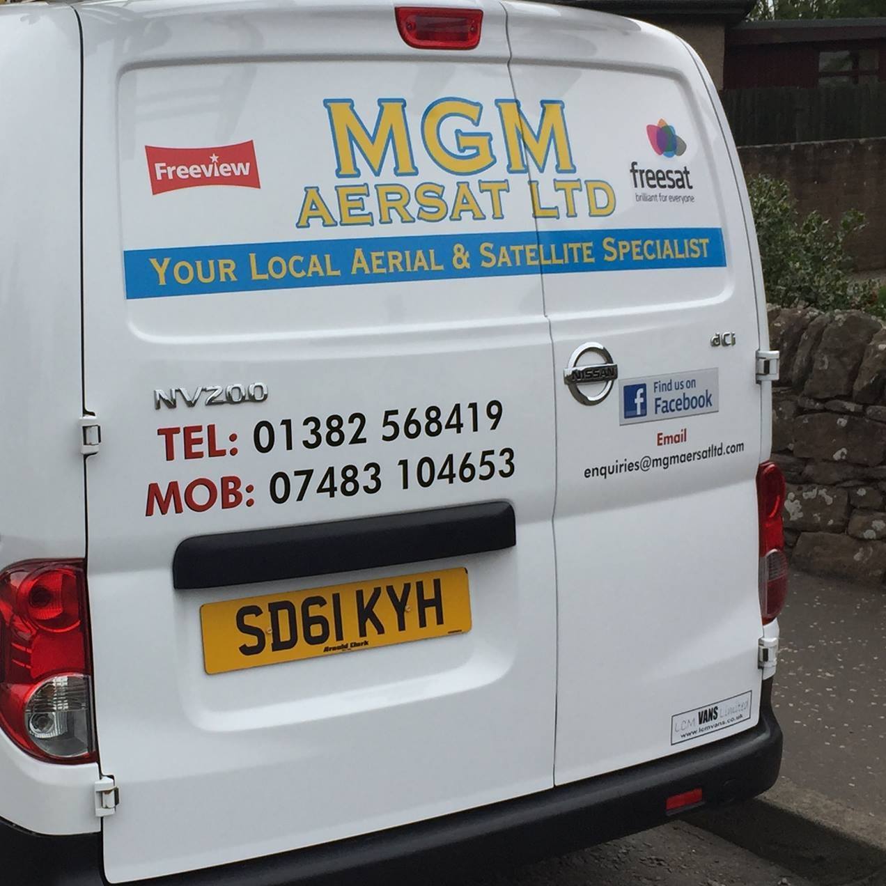 Logo of MGM Aersat Ltd Telecommunication Services In Dundee, Angus Logo of MGM Aersat Ltd Telecommunication Services In Dundee, Angus