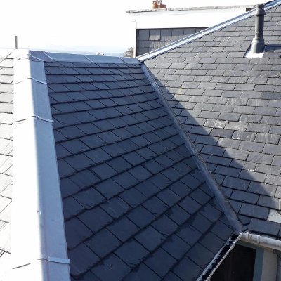 Logo of M White Roofing Building Ayrshire