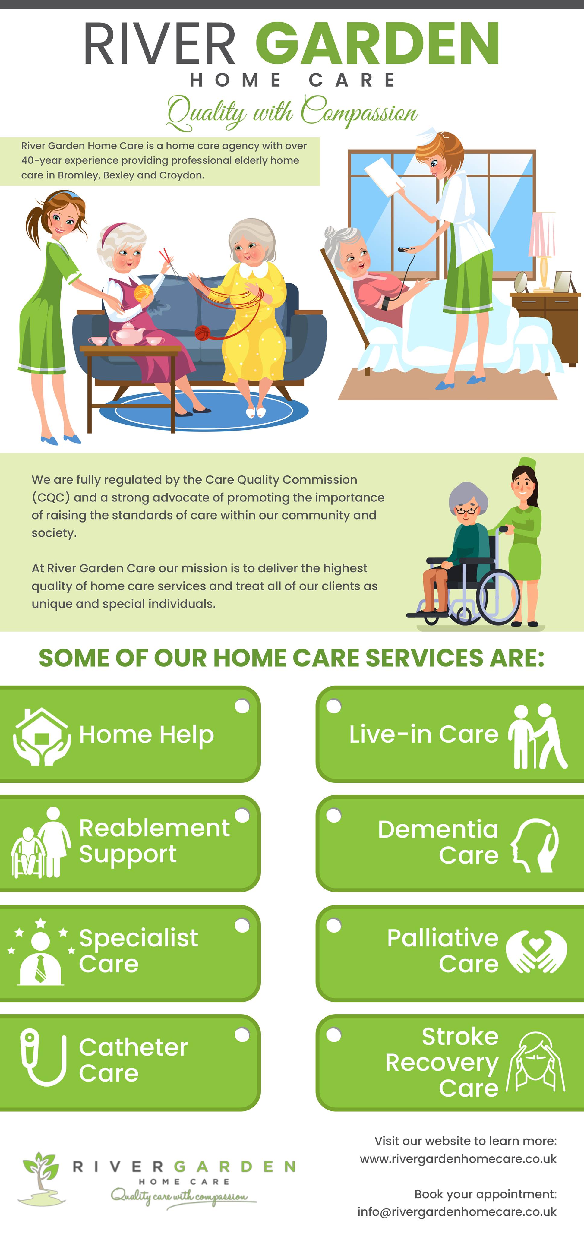 Logo of River Garden Home Care