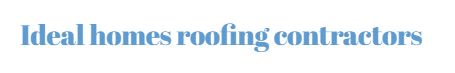 Logo of Ideal Homes Roofing Building Contractors