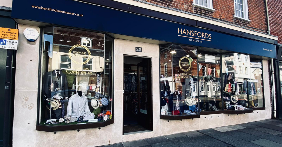 Logo of Hansfords Menswear