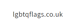 Logo of LGBTQ Flags UK