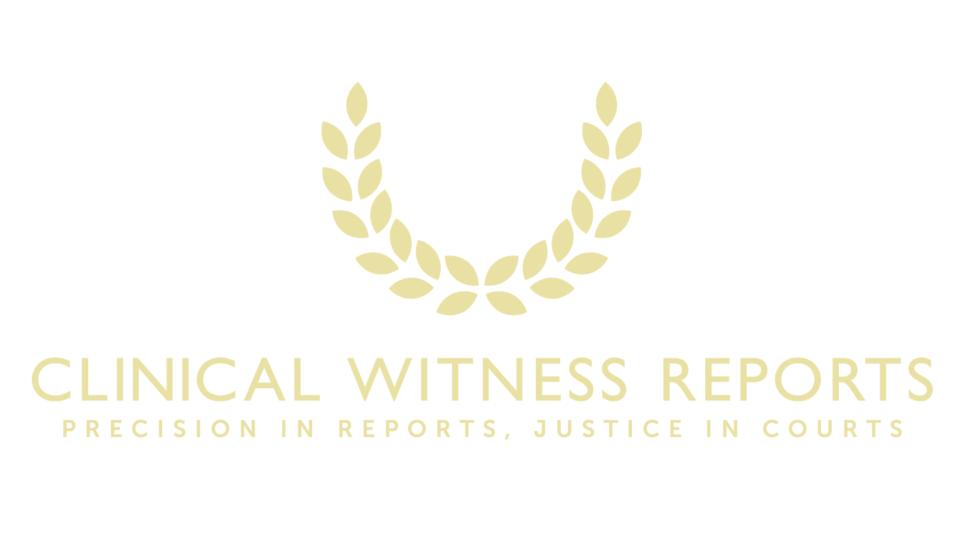 Logo of Clinical Witness Reports Legal Services In Tring, Hertfordshire Logo of Clinical Witness Reports Legal Services In Tring, Hertfordshire