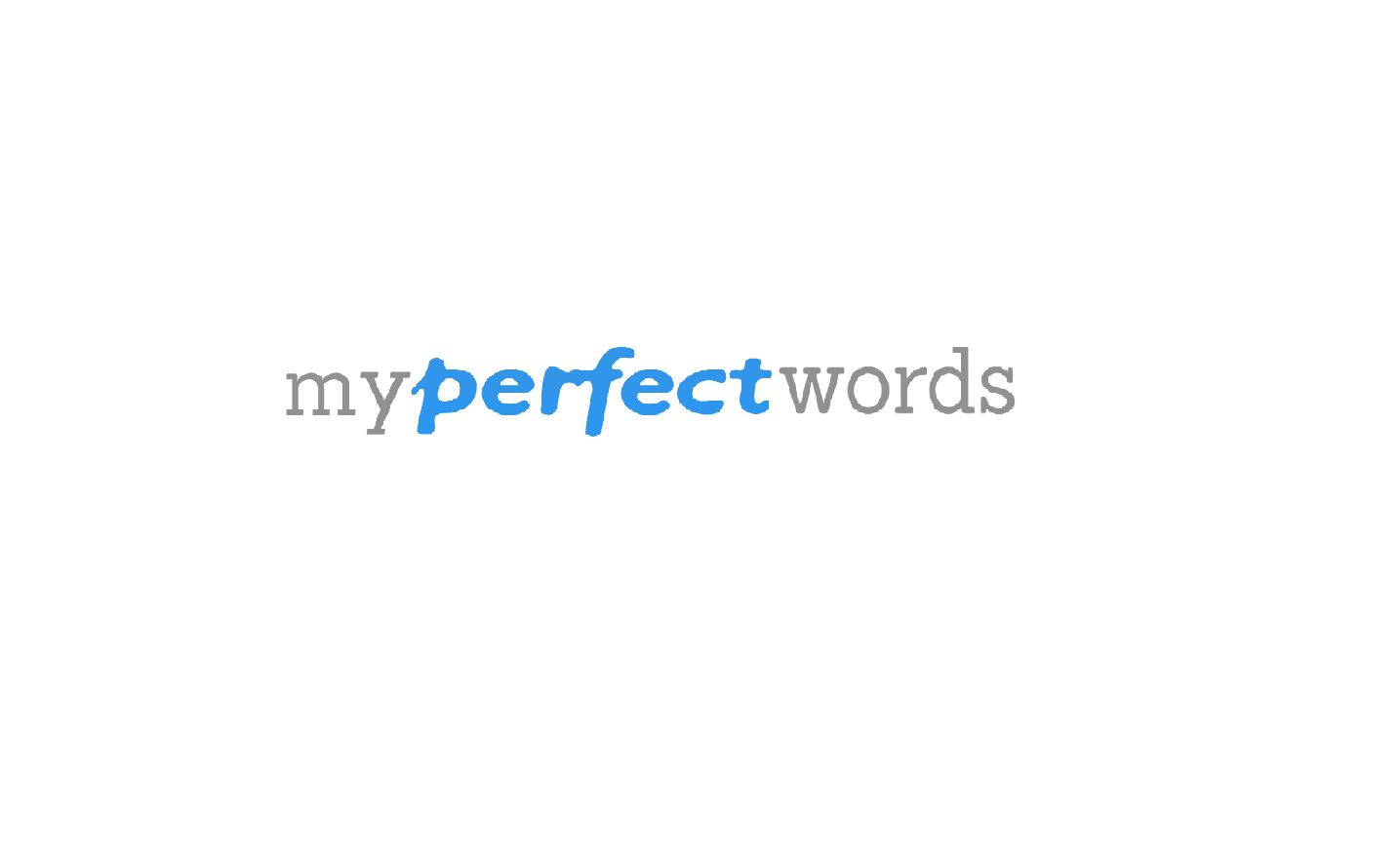 Logo of MyPerfectWordscom
