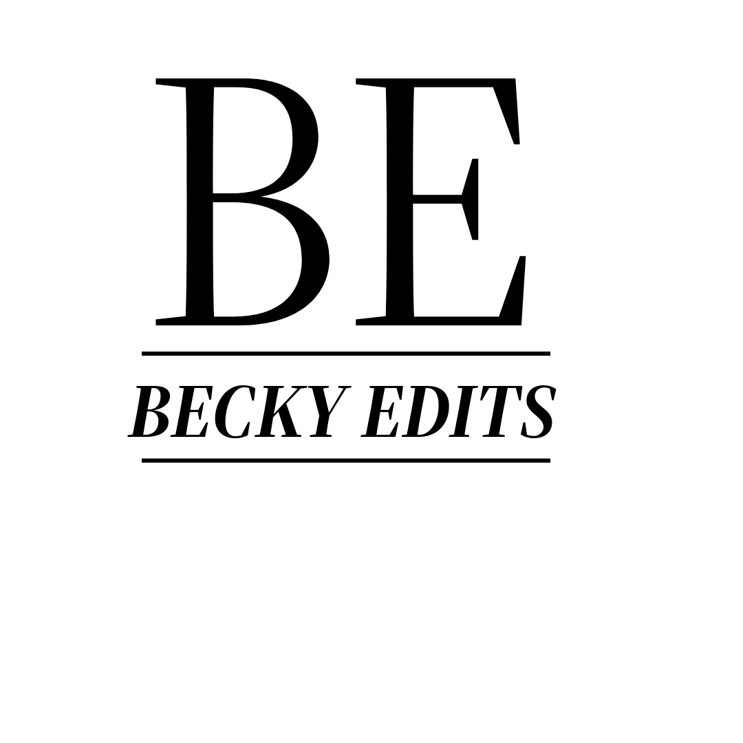 Logo of Becky Edits - Becky Walker Editor Book Publishing In Southend On Sea, Essex Logo of Becky Edits - Becky Walker Editor Book Publishing In Southend On Sea, Essex