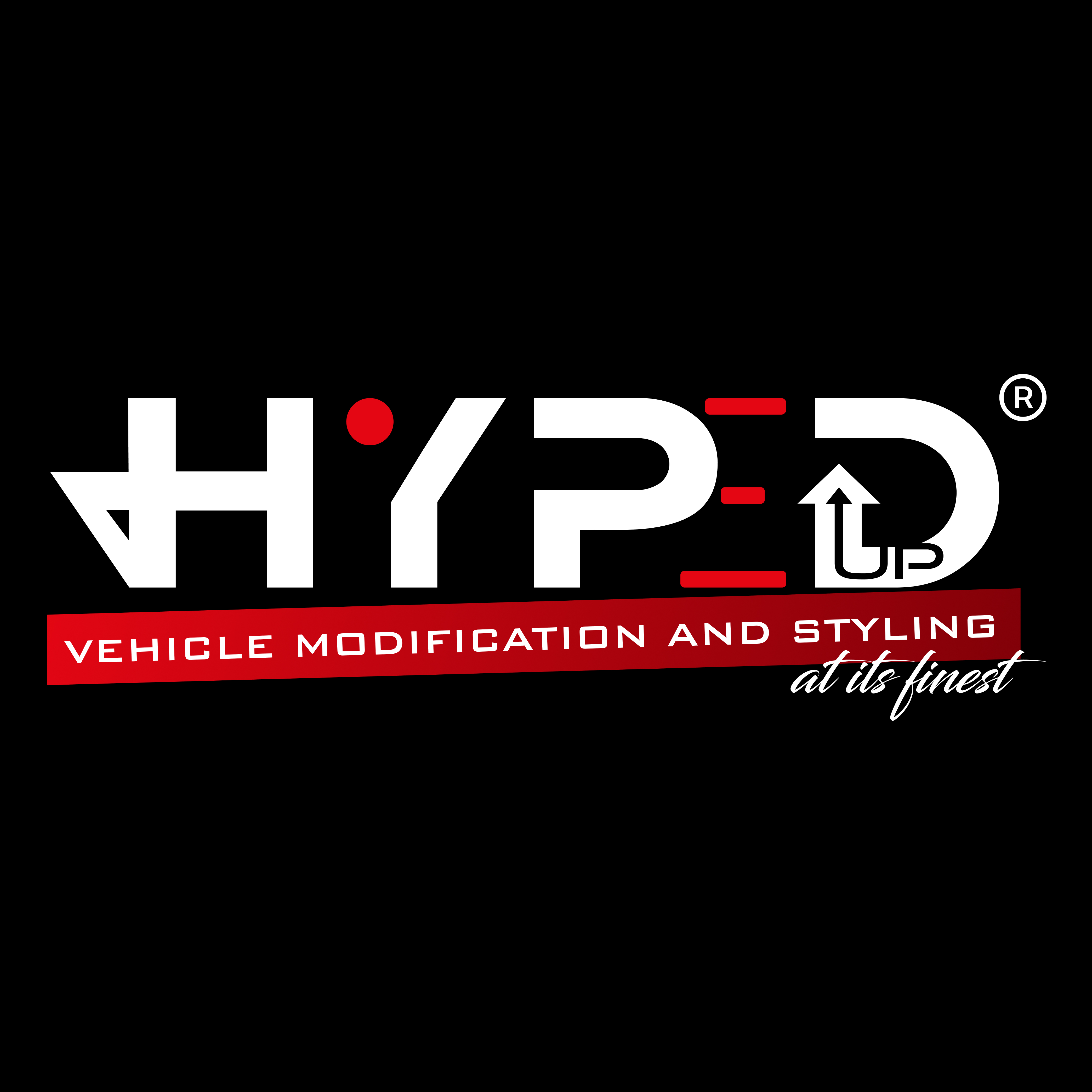 Logo of Hyped Up - Vehicle Security Modification Wrapping and Audio Upgrades London