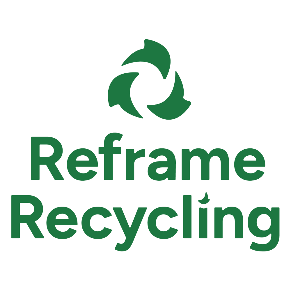 Logo of Reframe Recycling
