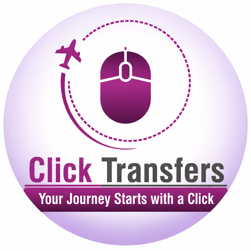 Logo of Click Transfers -Book Your Edinburgh Airport Taxi