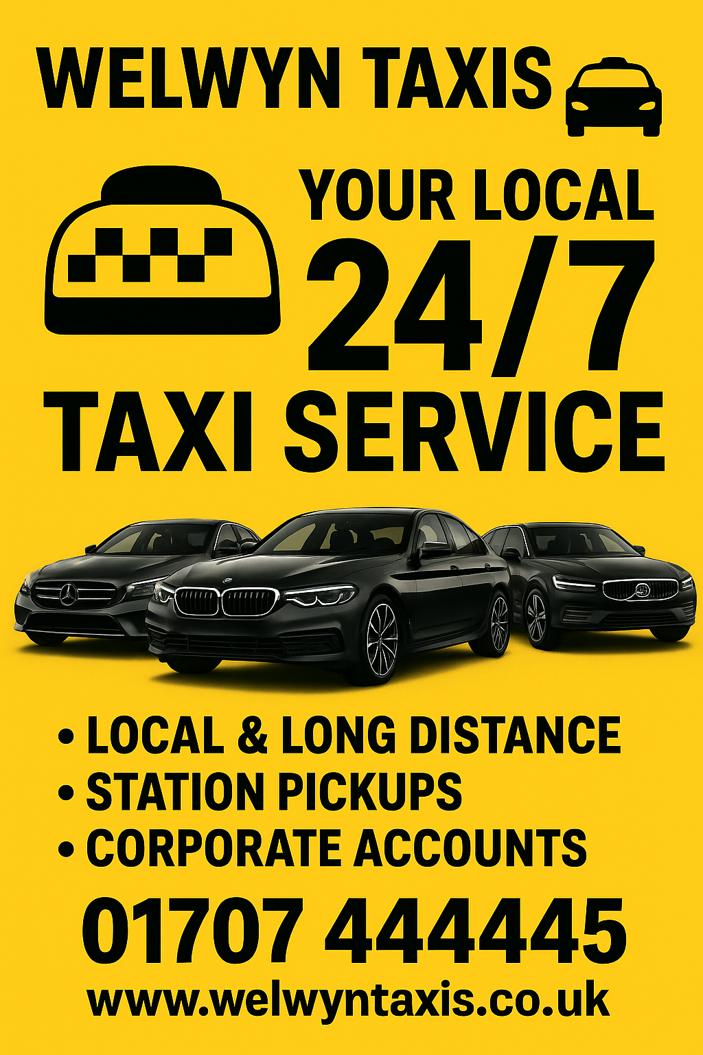 Logo of Welwyn taxis ltd