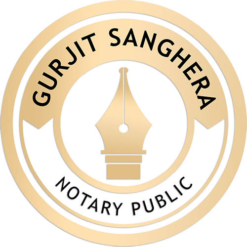 Logo of Gurjit Sanghera Notary Public