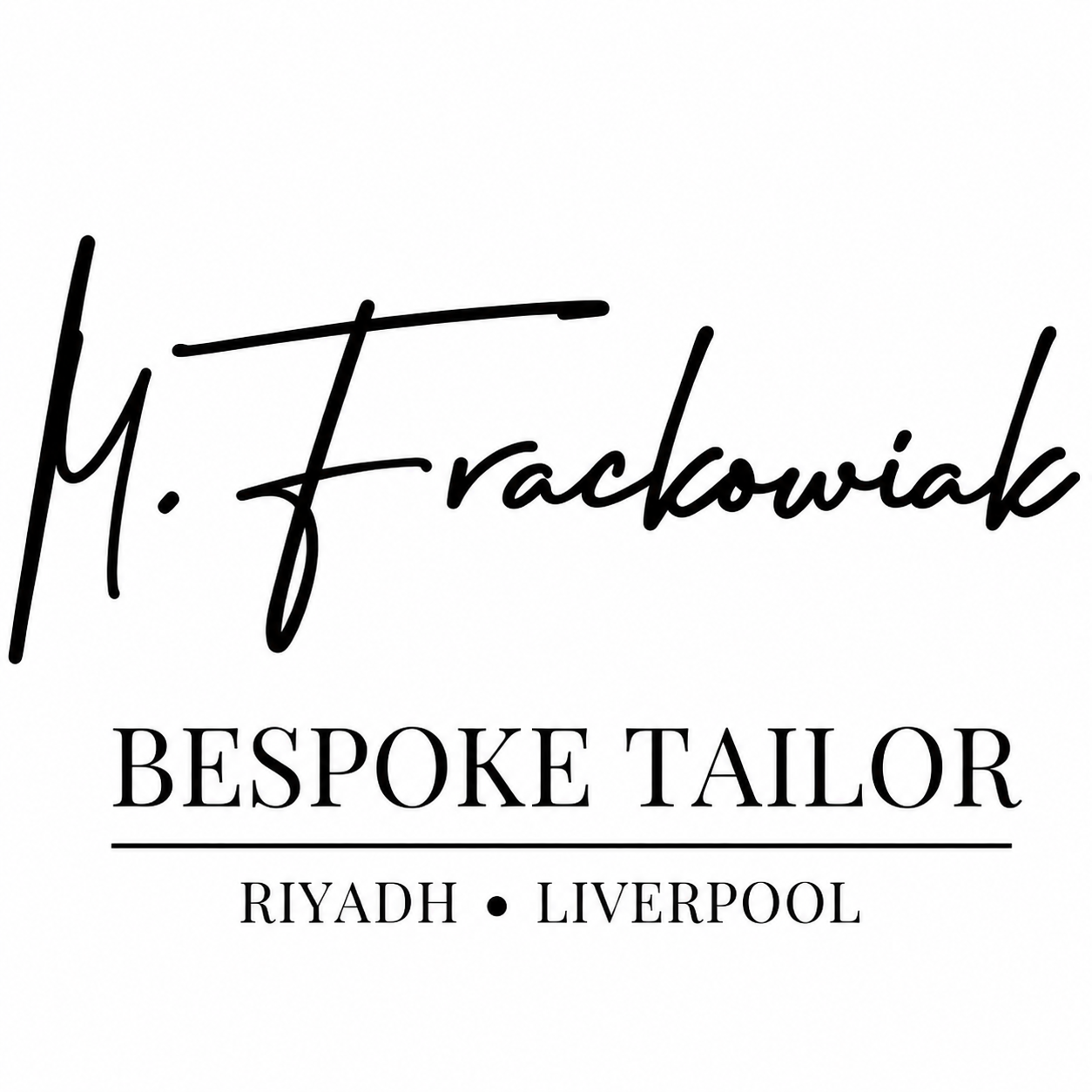 Logo of Bespoke Tailor in Liverpool Michael Frackowiak