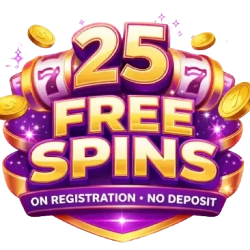 Logo of 25 Free Spins On Registration No Deposit Free Spins No Deposit UK