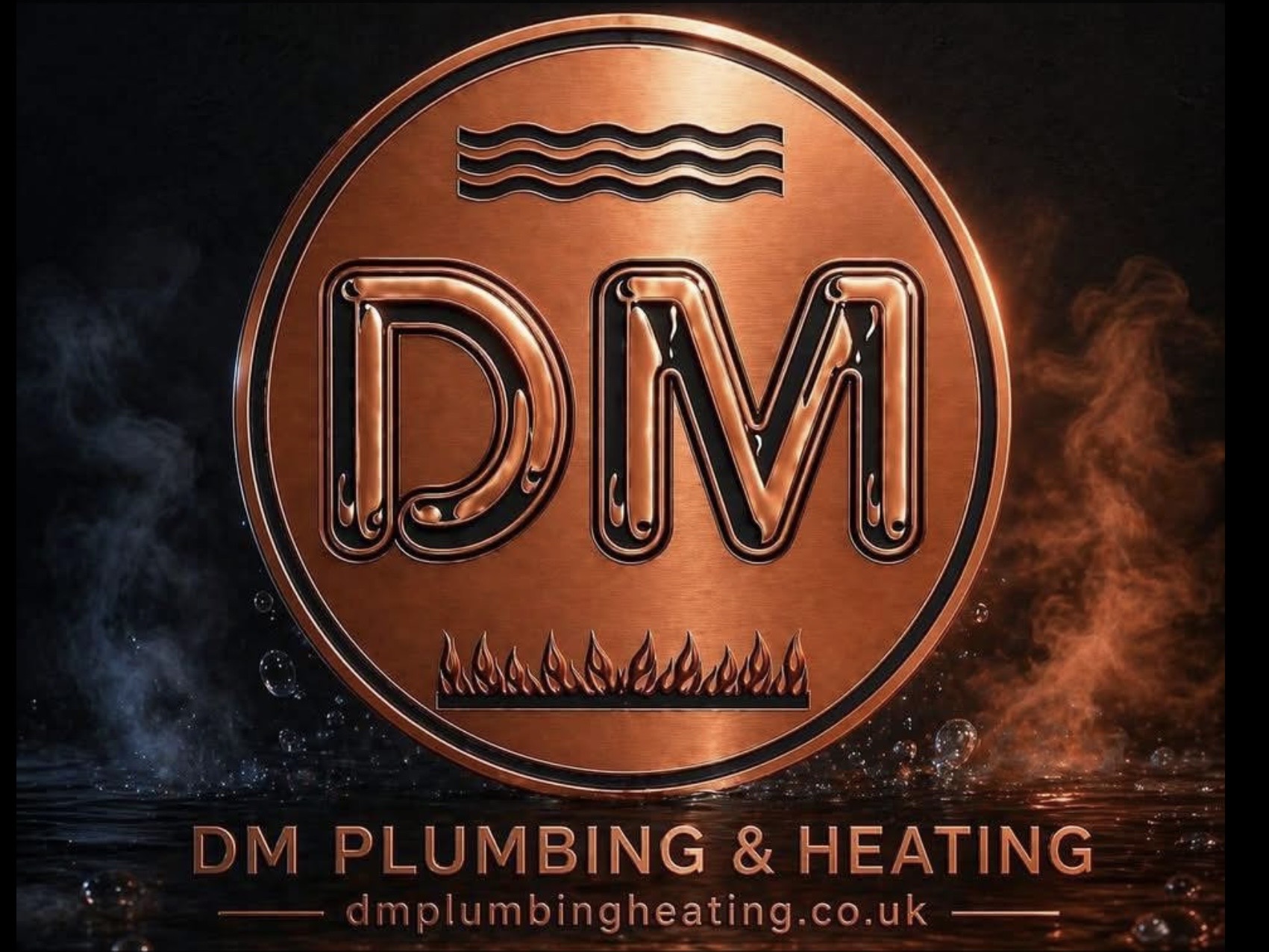 Logo of DM Plumbing Heating
