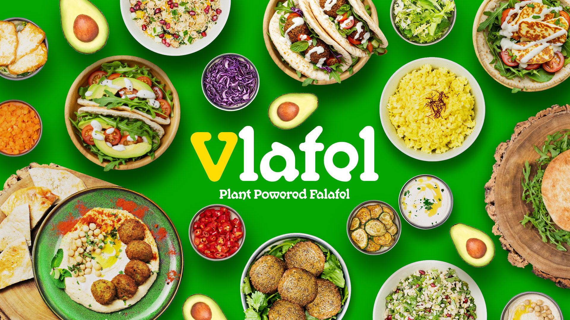Logo of Vlafel Fresh Falafel Wraps