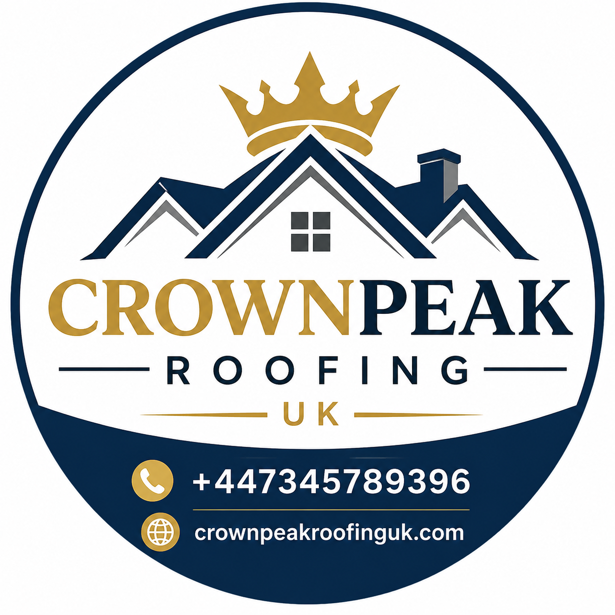Logo of CrownPeak Roofing UK