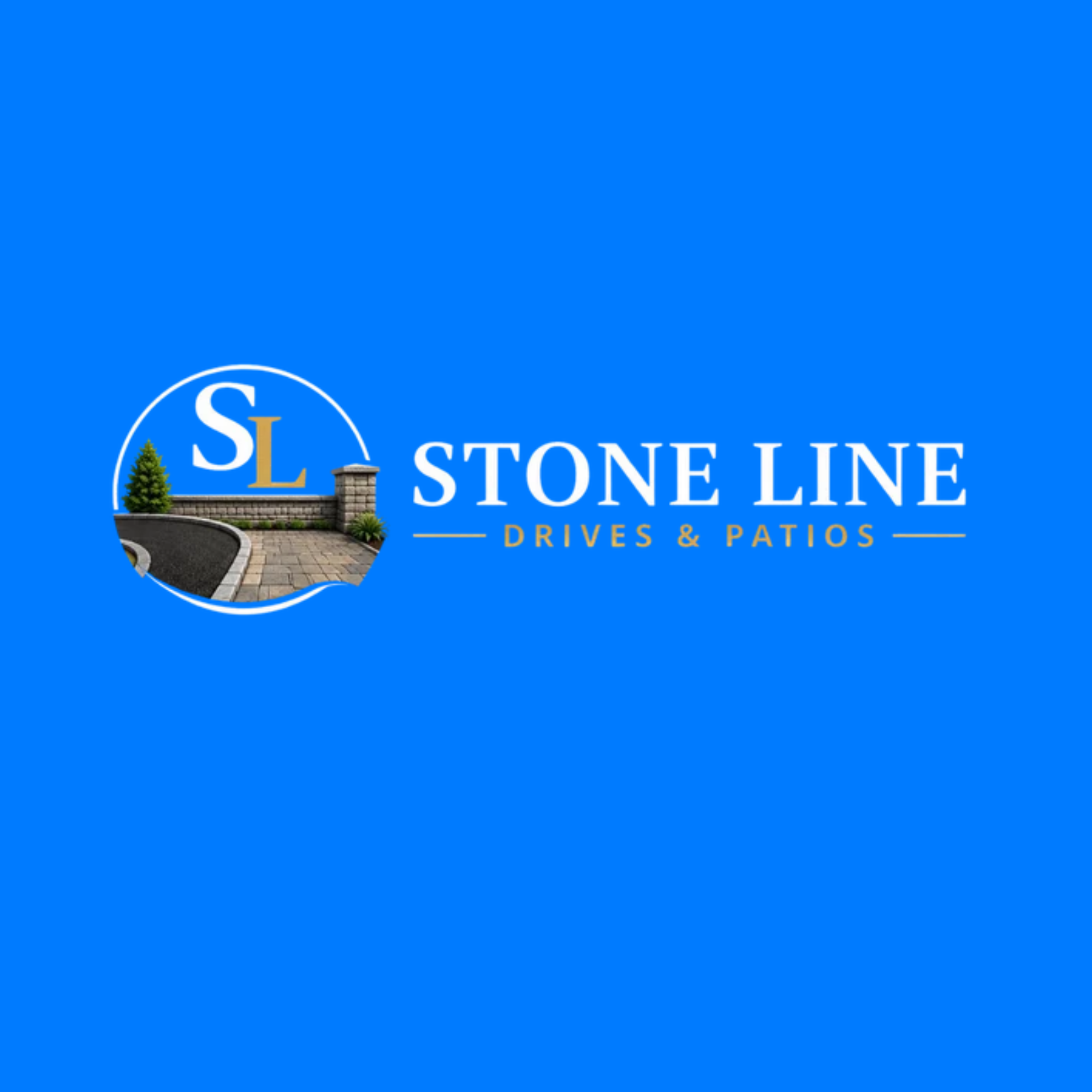 Logo of Stoneline drives and patios