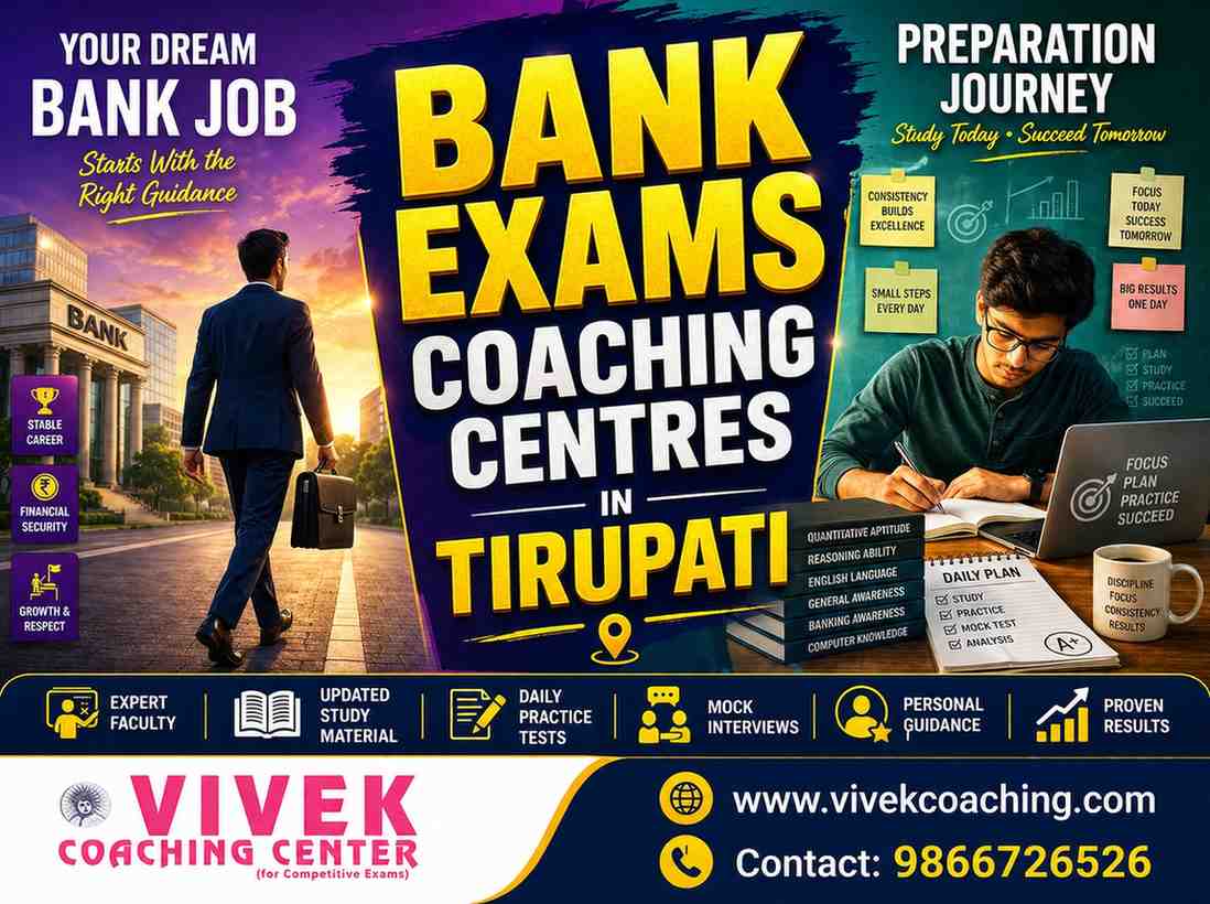 Logo of Bank Exams Coaching Centres in Tirupati Education In Tirupati, Usk
