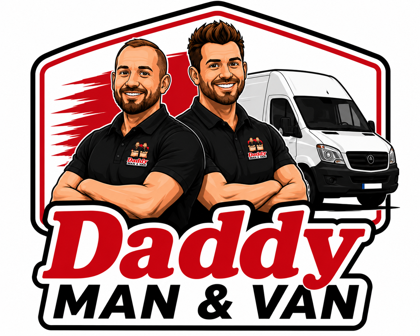 Logo of Daddy Man and Van Manchester