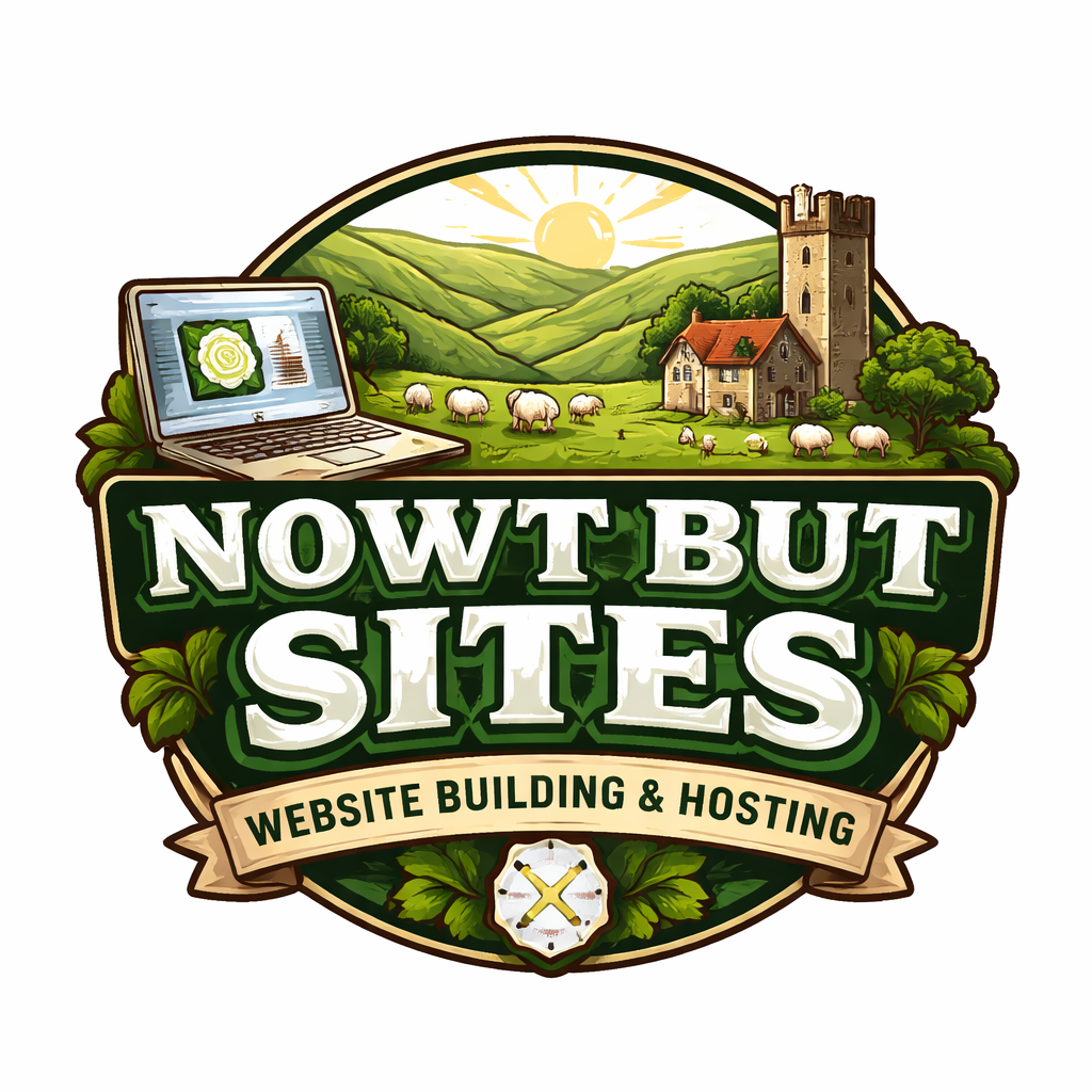 Logo of Nowt-But-Sites Website Design and Hosting