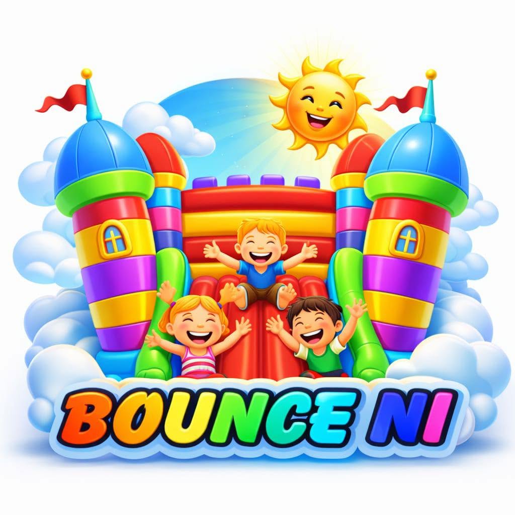 Logo of Bounce NI Bouncy Castle Hire In Antrim, Co Antrim Logo of Bounce NI Bouncy Castle Hire In Antrim, Co Antrim