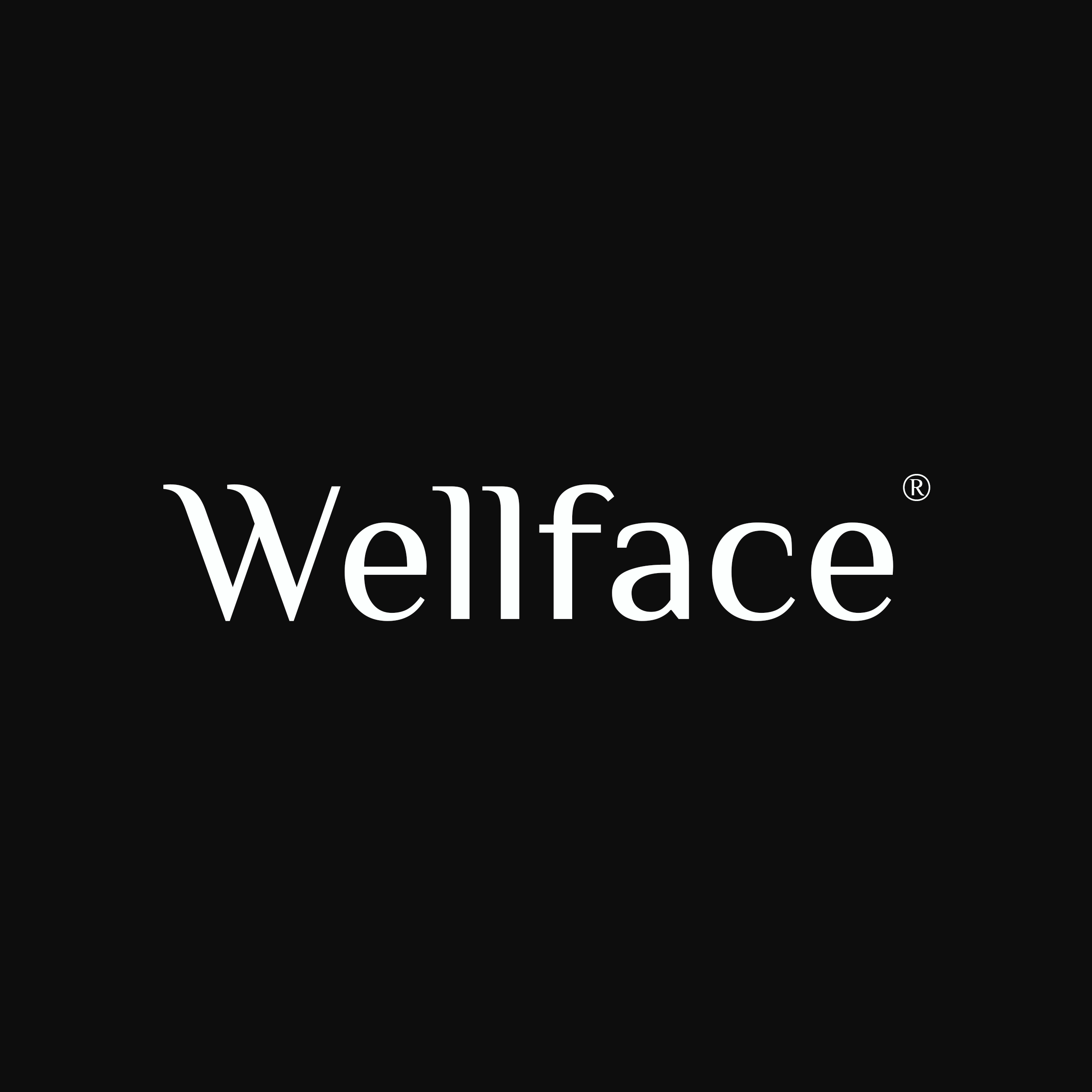 Logo of Wellface - Aesthetics Clinic