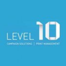 Logo of Level 10 Print Management Ltd Print Shop In Ryton, Tyne And Wear