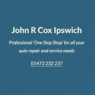Logo of John R Cox Ipswich Garage Services In Ipswich, Suffolk