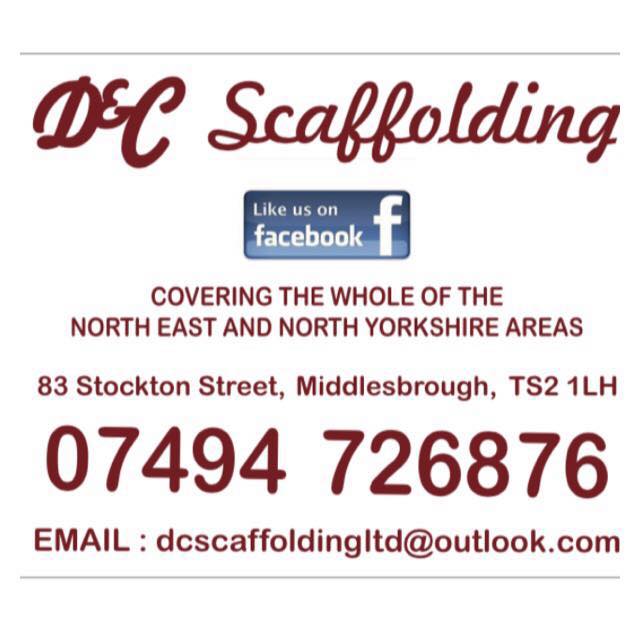 Logo of D & C Scaffolding Scaffolding Erectors And Hirers In Middlesbrough, North Yorkshire