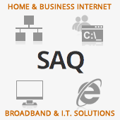 Logo of SAQ Internet Service Providers In Havant, Hampshire