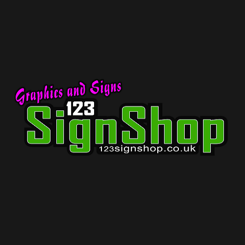 Logo of 123 Sign Shop