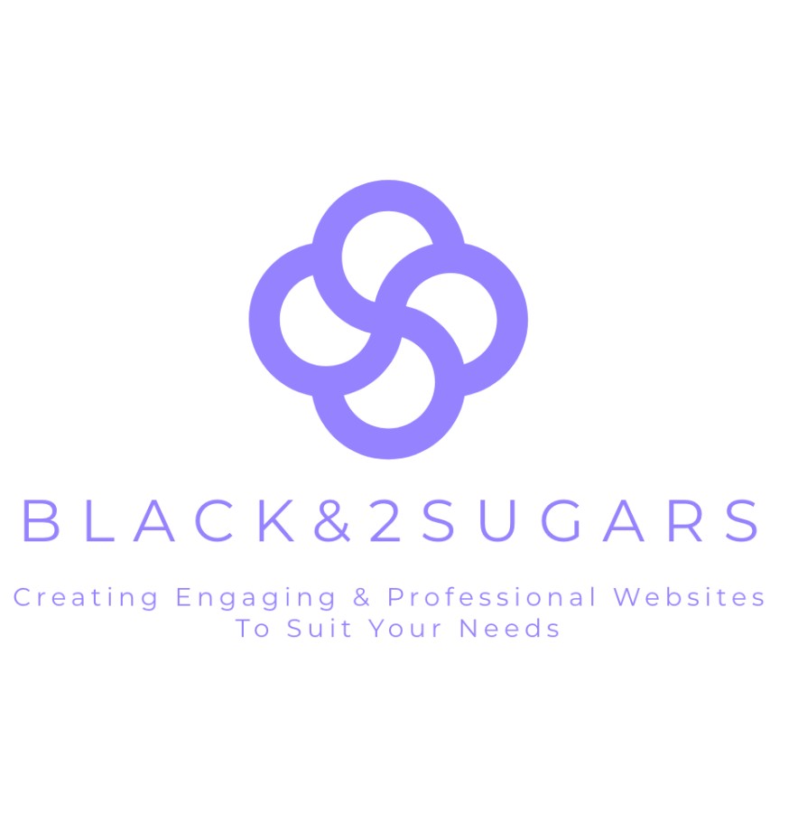 Logo of Blackand2sugars Website Design In Lewisham, London