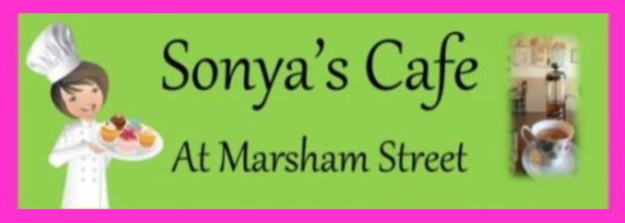 Logo of Sonyas Cafe at Marsham Street
