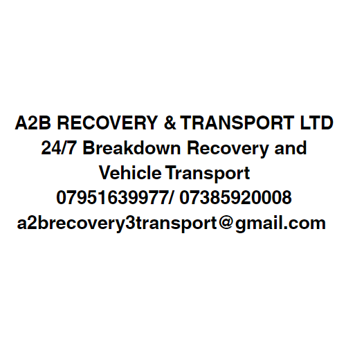 Logo of A2B Recovery Transport Ltd Breakdown And Recovery In Oxon, Oxfordshire