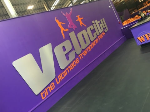 Logo of Velocity Trampoline Park Wigan Childrens Activity Centres In Wigan, Greater Manchester