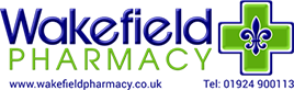 Logo of Wakefield Pharmacy Chemists And Pharmacists In Ossett, West Yorkshire