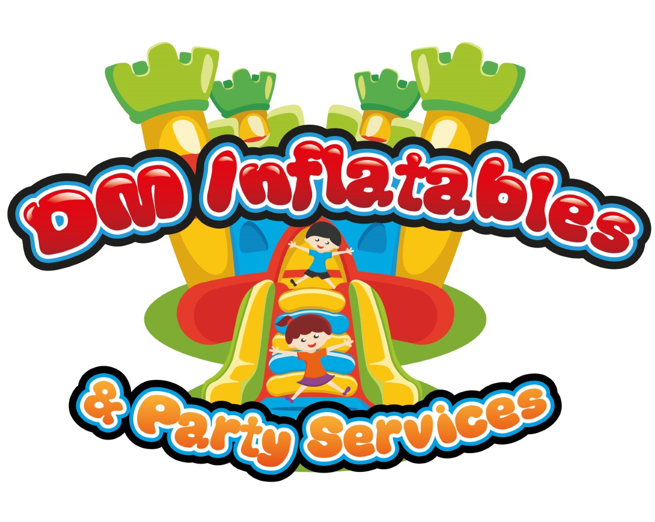 Logo of DM Inflatables & Party Services Bouncy Castle Hire In Louth, Lincolnshire