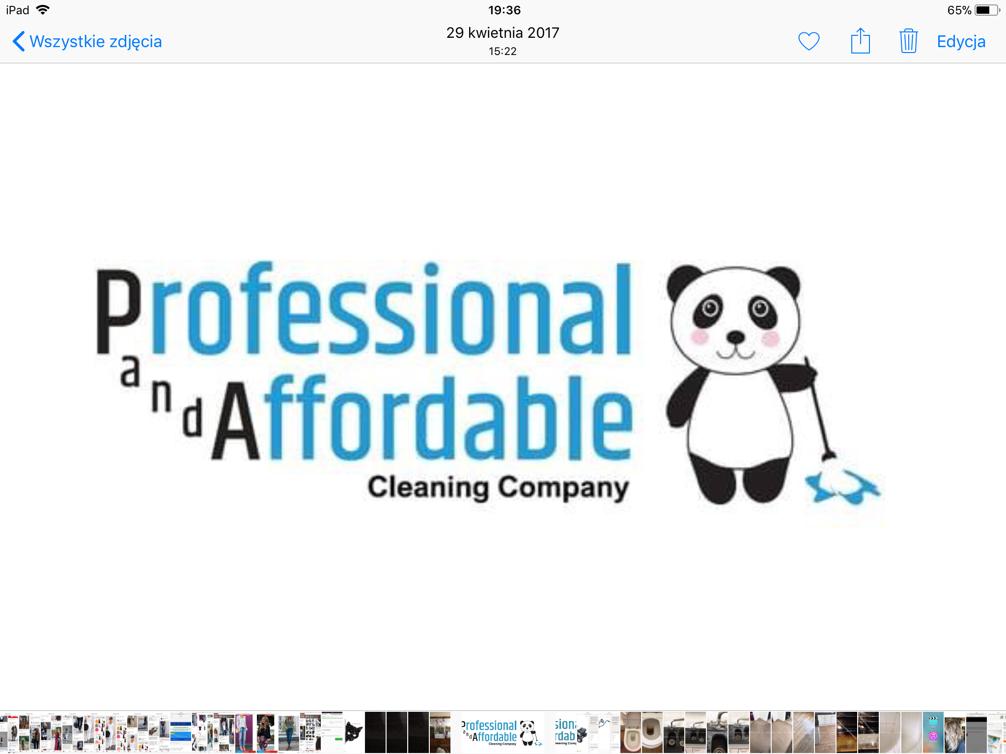 Logo of Panda Cleaning Company
