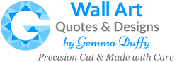 Logo of Wall Art Quotes Designs by Gemma Duffy