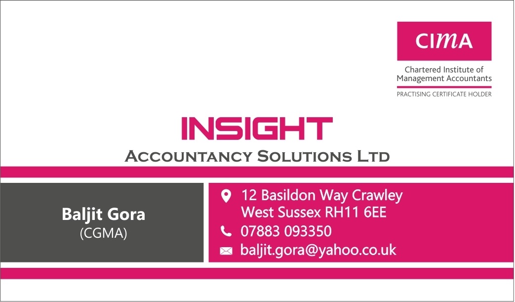 Logo of Insight Accountancy Solutions LTD Bookkeeping And Accountants In Crawley, West Sussex