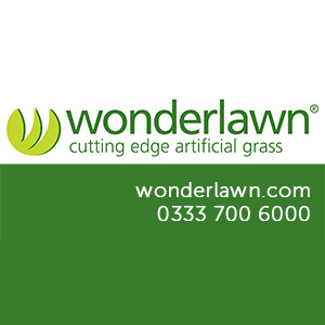 Logo of Wonderlawn artificial grass installation