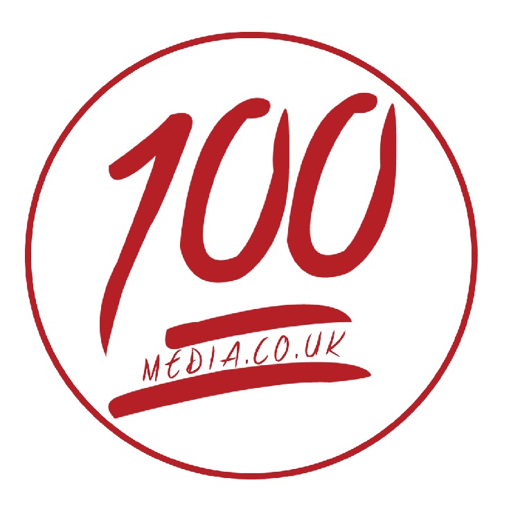 Logo of 100 Media UK