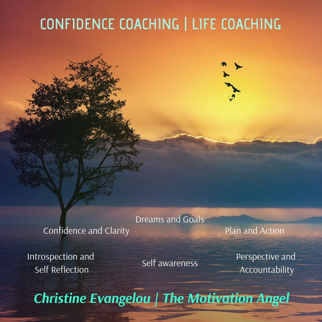 Logo of Christine Evangelou The Motivation Angel-Life Coach