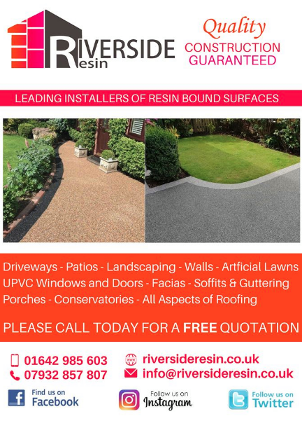 Logo of Teesside Driveways - Riverside Resin